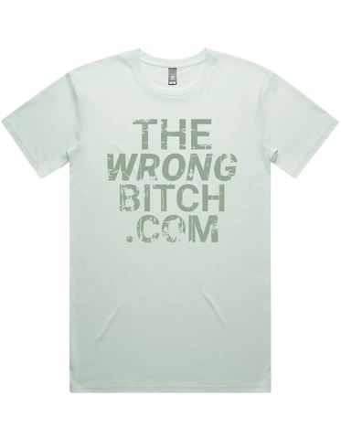 The Wrong Bitch .Com Short Sleeve Shirt