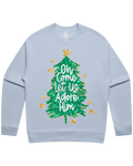 Come Adore Him Sequin Christmas Sweatshirt