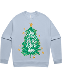 Come Adore Him Sequin Christmas Sweatshirt