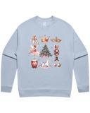 Dancing Christmas Coquette Sweatshirt