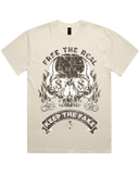 Free The Real Mens Vintage Heavy Weight T-Shirt