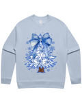 Christmas Blues Christmas Tree Sweatshirt