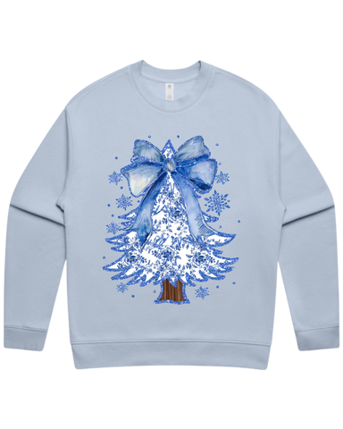 Christmas Blues Christmas Tree Sweatshirt