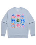 Christmas Buggy Coquette Christmas Sweatshirt