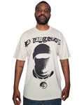Mens Stay Dangerous Vintage Heavy Weight Cotton Garment Dyed Short Sleeve T-Shirt