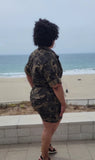 Army Chic Relaxed Fit Camo Romper